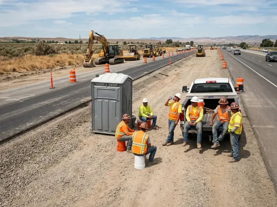 highway-road-construction-crew-007 — frequently asked questions, Porta Potty and Restroom Rentals in McDonald, PA